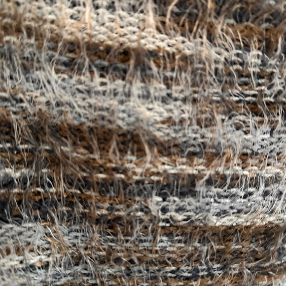 SHEIN Fuzzy Knit Chiqueas dress in Black and Gray - Picture 2 of 7